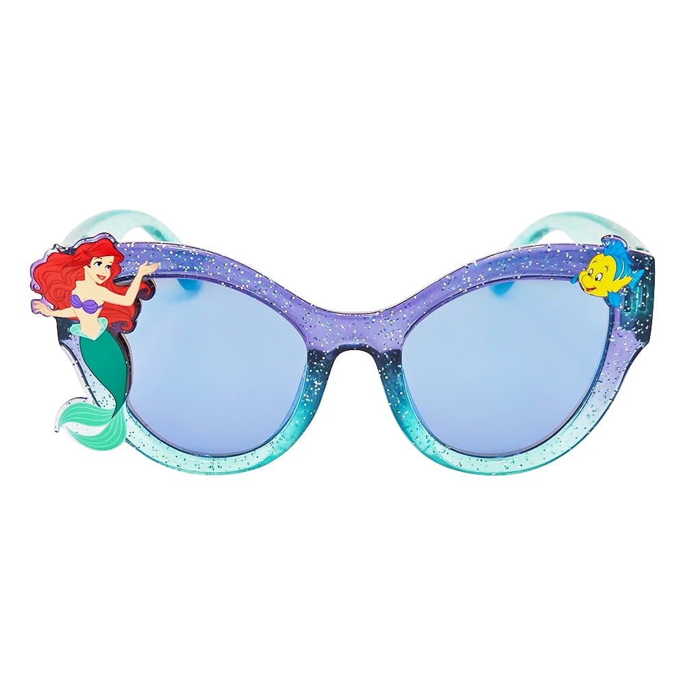 Little Mermaid Purple and Blue Gradient Cat Eye Sunglasses