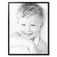 thumbnail image 2 of ArtToFrames 26x34 inch Satin Black Tall Picture Frame, Black Wood Poster Frame (1852), 2 of 8