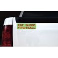 thumbnail image 2 of 10in x 3in Eat Sleep Football Magnet, 2 of 3