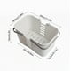 thumbnail image 2 of Wosthever Cesta de ducha, bolsa de limpieza de plástico, práctica caja de almacenamiento multifuncional para de baño, suministros para Almacenamiento y organización del hogar Gris, 2 of 6