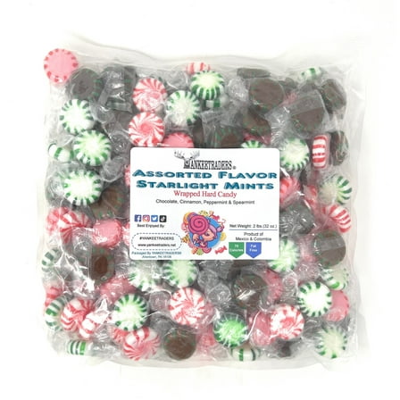 YANKEETRADERS Starlight Mints, Assorted Mix, 2 lbs.