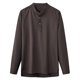 thumbnail image 2 of pstuiky camisetas de manga larga para hombre, Blusas de cuello redondo, sueltas, informales, cómodas, lisas, de manga larga, para hombre Tops casuales para hombres xxxl, 2 of 3