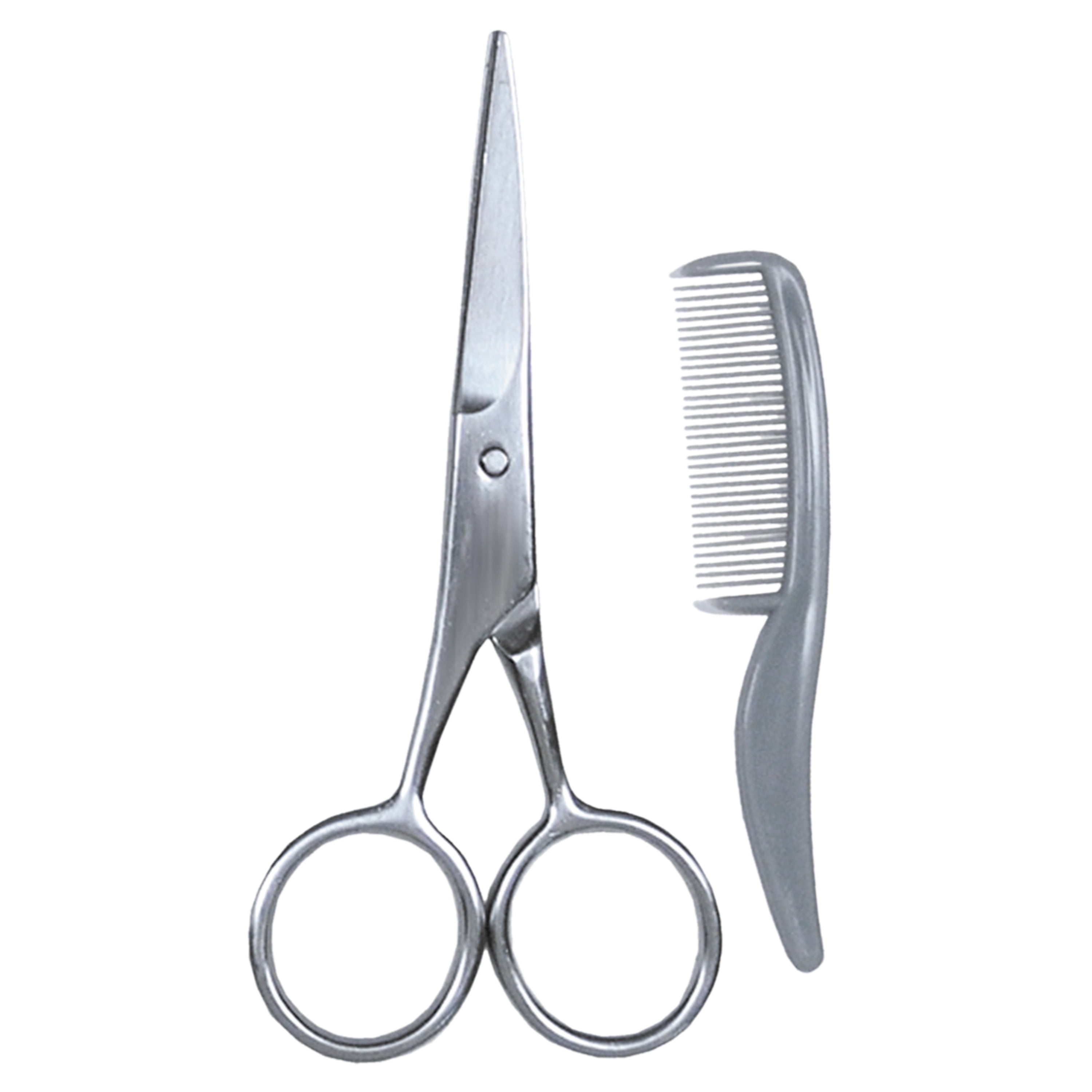 Trim Trim Specialtycare Mustache/Beard 00717 Scissors & Comb, 1 St