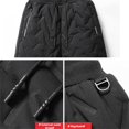 thumbnail image 4 of Fleece Thermal Pants – Unisex Thermal Warm Jogger Pants, Soft Fleece Lining, Lightweight Breathable, Adjustable Drawstring, Zippered Pockets, 4 of 7