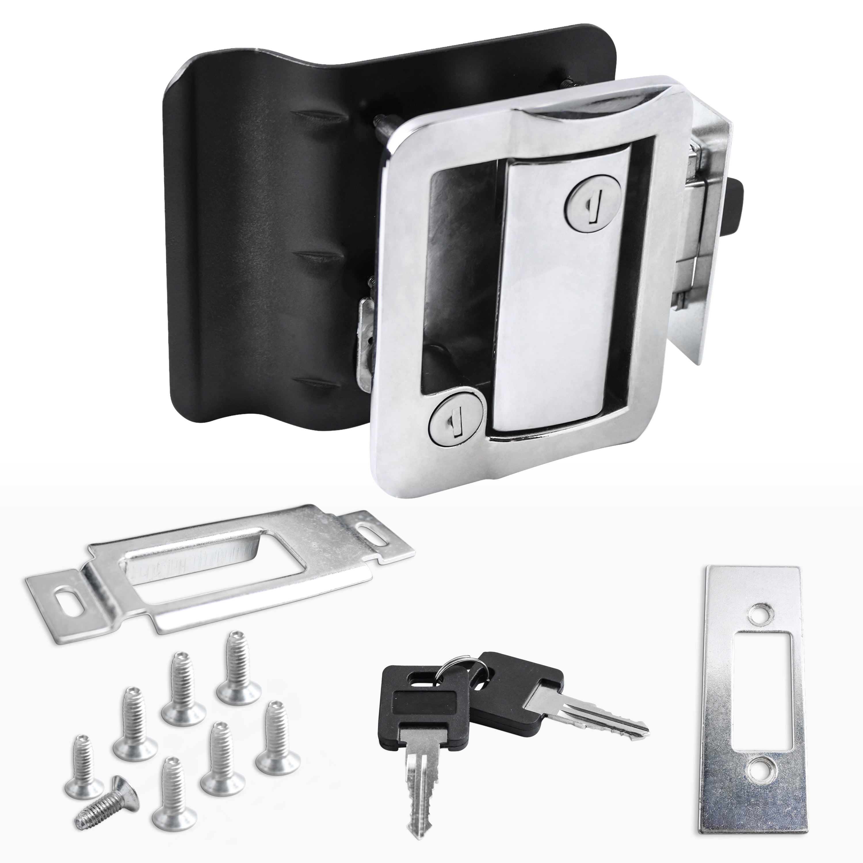 Leisure Locks New Chrome Rv Entry Door Lock With Deadbolt Camper Travel