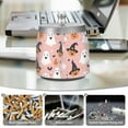 thumbnail image 6 of Yayeee Ashtray with Lid for Cigarette Smokeless Stainless Steel Home Ash Holder, Pastel Pink Halloween, 6 of 7