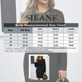 thumbnail image 3 of SIEANE Women's Plus-Size Elegant Autumn/Winter Long Sleeve Round Neck Rib Knit MIDI Dress 1X-4X, 3 of 7