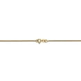 thumbnail image 3 of 14k 1mm Solid Polished Spiga Chain in 14k Yellow Gold, 3 of 3