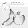 thumbnail image 4 of HOMEMAXS 12Pcs Metal Fruit Cookie Cutters Set Stainless Steel Biscuit Molds, 4 of 5