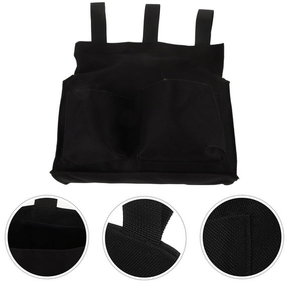 RENACLIPY Large Capacity Baseball Referee Bag with Adjustable Waist Belt and Side Pouch for Sports and Outdoor Use