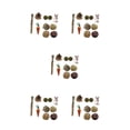 thumbnail image 3 of Billuyoard Juego de juguetes para masticar duraderos y elegantes para conejo Guinea Juguetes únicos para mascotas Juguetes para masticar animales Type2 NO2, 3 of 6