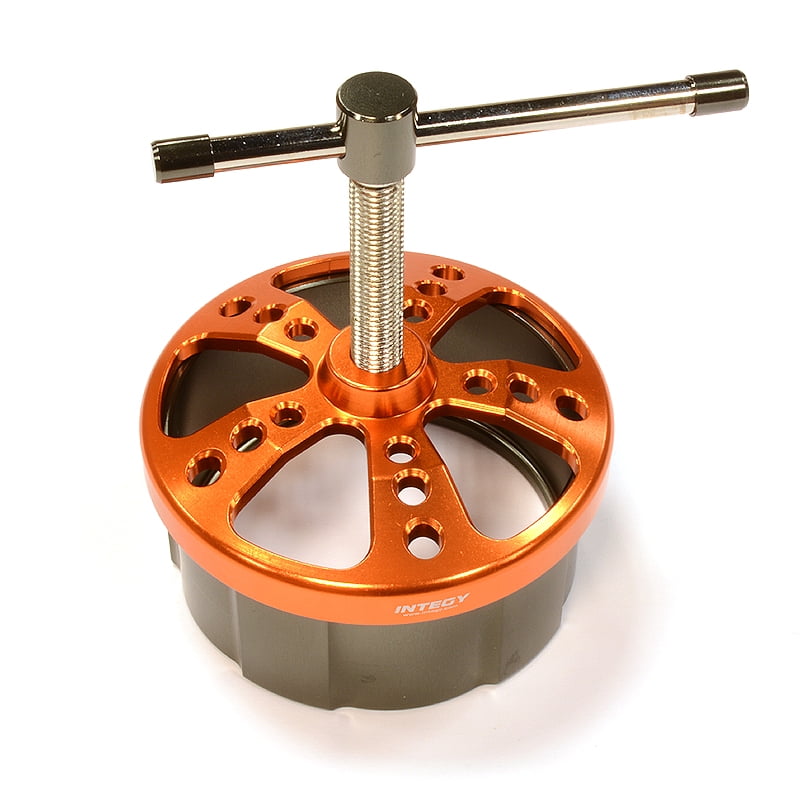 Integy RC Toy Model Hopups C25860ORANGE Deluxe Tire Removal Tool for 1/10 Drift Tire Walmart