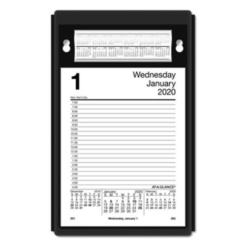 ATAGLANCE Pad Style Desk Calendar Refill ,CALENDAR,1/2HR APT,5X8