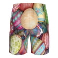 thumbnail image 6 of Naloa Easter Eggs Men's Beach Shorts, Surfing shorts, Swim trunks, Quick Dry Swim Trunks for Surfing Beach Fun - X-Large, 6 of 9