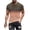 Pink, variant on WAENQINLA Mens Gradient Muscle Shirts Causal Loose Short Sleeve Crewneck Tshirt Outdoor Athletic Workout Tees Tops for Hiking