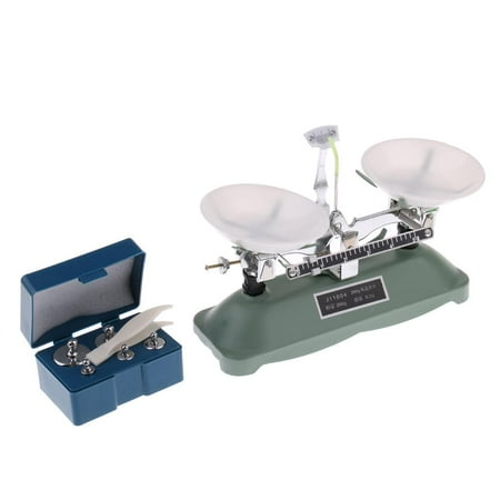 

Mechanical Single Beam Balance -Math Balance Pallet Scale - 200 Gram Scale with 5g 10g 20g (2X) 50g 100g Weights Set for Use