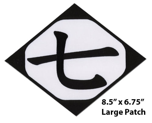 Patch (Large) - Bleach - New 07th Division Seven 9' Symbol Iron On ge4210