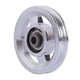 thumbnail image 1 of Polea de rodamiento de aleación de aluminio resistente al desgaste para equipos de fitness 93mm, 1 of 9