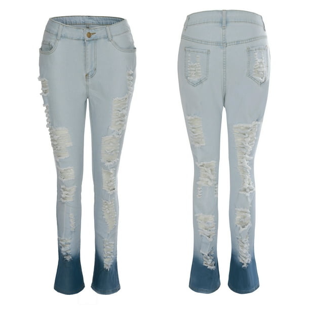 women blue trousers pants jeans