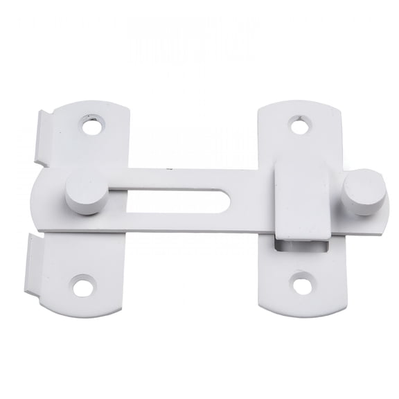 ZHZFKQ Door Lock Stainless Steel Hasp Latch Lock For Home And Hotel Security Home Latch L-White
