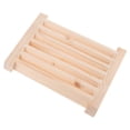 thumbnail image 3 of DOLITY Multi-Functional Cedar Gable Vent, Ventilation Louvers Cedar Sauna Grille,, 3 of 6