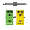 thumbnail image 3 of Conectores De Pedal De Guitarra Rayzm, Adaptadores De Enchufe Recto Macho A Macho De 6,35 Mm (1/4 "") Para Pedalera De Guitarra, Paquete De 4, 3 of 5