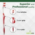 thumbnail image 5 of 200 Bulk Toothbrushes With Hygienic Covers Individually Wrapped Multi Colors Classic Medium Soft 200 Count, 5 of 9