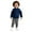 Dark Blue, variant on Bobifish Big Boys Beige Quarter-Zip Sweater Cable Knit Pattern Neck Sweater Long Sleeve Knitted Warm Boys Girls Casual Outdoor Pullover