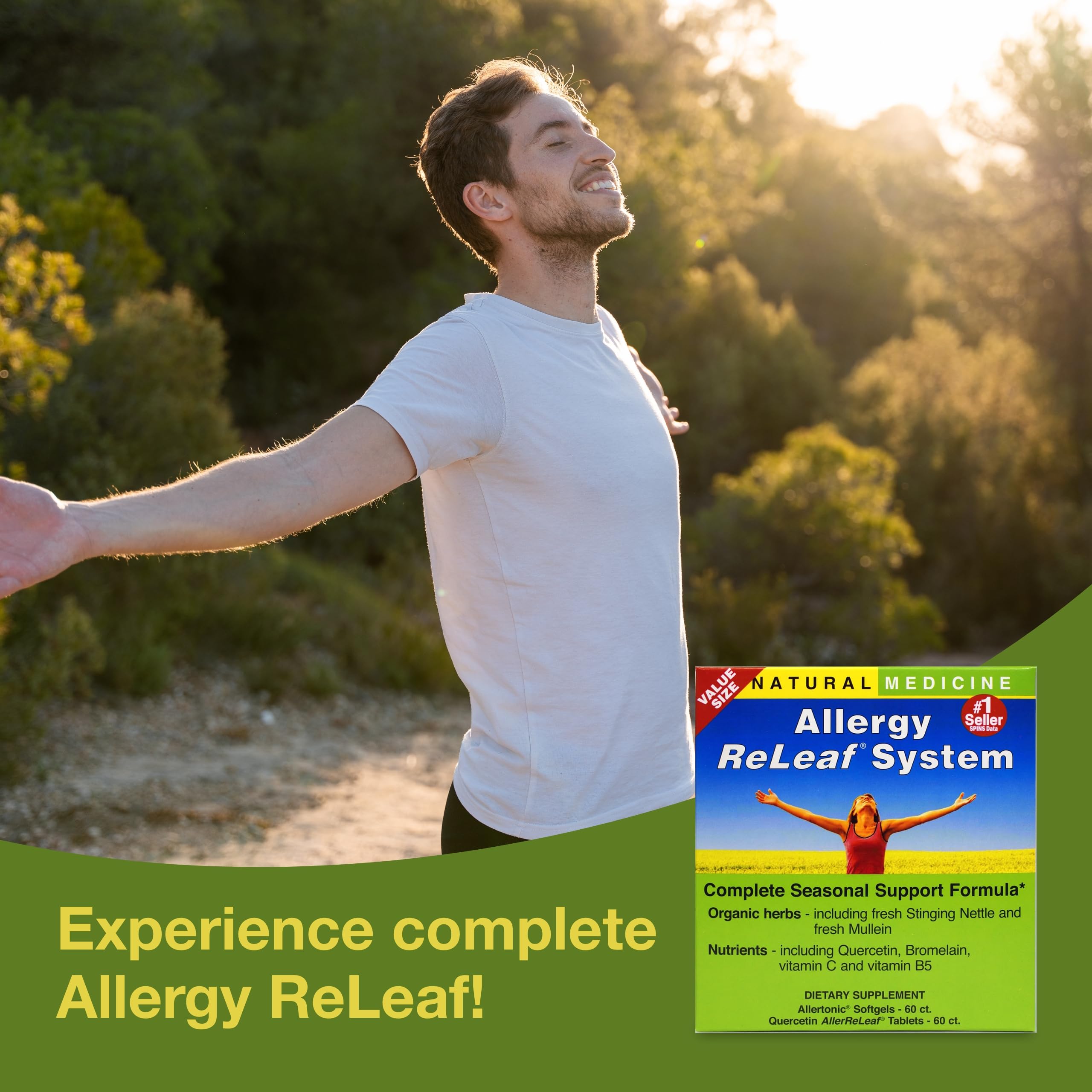 Allergy ReLeaf System - 60 Softgels + 60 Tablets