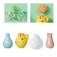 thumbnail image 3 of Funny Mini Jarrón Magnets Vase Forra Set 3D Ceramic (I), 3 of 9