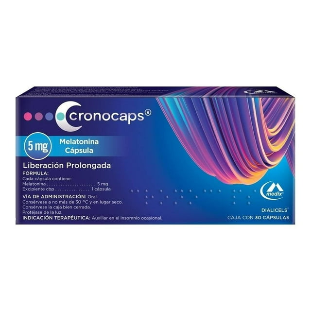 Cronocaps 5 mg 30 cápsulas de liberación prolongada