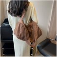 thumbnail image 4 of LinYooLi Corduroy Hobo Bag for Women Large Fashion Crossbody Bag Shoulder Bag Satchels Purse Travel Gym Tote Bag, 4 of 7