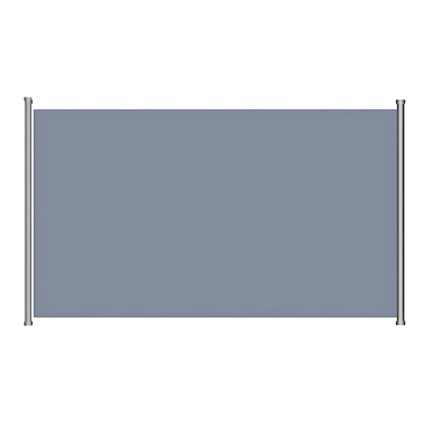 Injueey Cortinas para ventanas a prueba de sol: persianas enrollables ajustables escalables y con filtrado de luz para ventanas Sombras de ventana humo gris