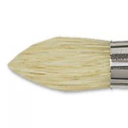 Chungking Hog - Creative Mark Pro Stroke Premium Artist White ChungKing Hog Bristle Brush - Round 4