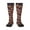 3 Black, variant on Stars and Fox Cute Knee Socks, High Socks Long Stretchy Sock Women Knee High Stocking, Long Socks for Women