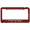 Red Color, variant on I'm Praying For A Zombie Apocalypse - Biohazard License Plate Frame