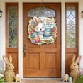 thumbnail image 6 of Lunxisen 1 Pcs Easter Window Sticker Art Kit Creative Window Cling Activity Fun Holiday Home Decor(25cm), 6 of 9