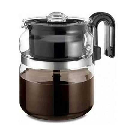 

Medelco One All 8-Cup Capacity Stovetop Glass Percolator