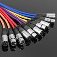 thumbnail image 3 of 5 uds 1m XLR 3 pines Cable macho a hembra Cable de micrófono blindado Ehuebsd  Para estrenar, 3 of 8