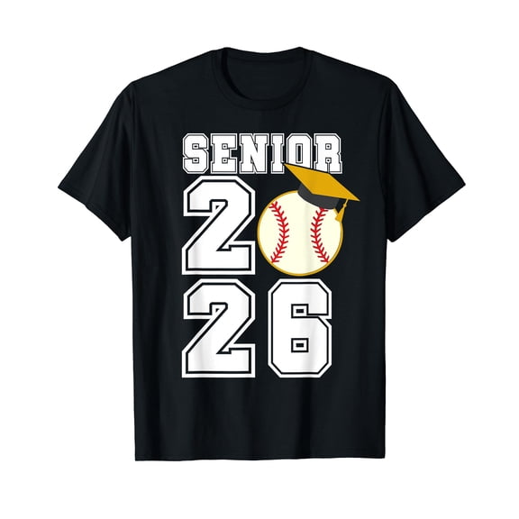 Senior 2026 Last First Day Of Senior Baseball Class 2026 T-Shirt