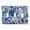 Blue Porcelain Style Floral, variant on Dailycode Light Switch Plate Covers 2 Gang Wall Plate Plastics Outlet Covers for Kitchen Home Office Decor Indigo Tie Dye