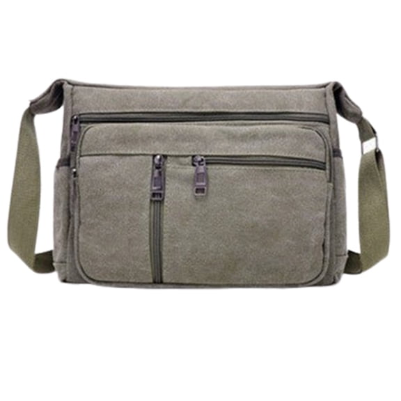 ZUARFY Men Water Resistant Crossbody Bags Briefcase Padded Shoulder Bag Male Handbag
