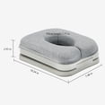 thumbnail image 6 of BSJJY Nap Desk Sleeping Pillow,Foldable Memory Foam nap Pillow,headrest and Neck Support Cushion,Side Pillow Relieve Neck Pain,Student Office Rest Lunch Break Pillow, 1pc, 6 of 8