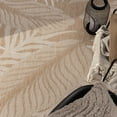 thumbnail image 2 of Modern In- & Outdoor Rug With Palm Leaf Pattern, 2 of 5