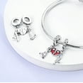 thumbnail image 3 of MULA Valentine's Day Gifts for Women 925 Sterling Silver Charms for Bracelet Couple Bead Girlfriend Gift, 3 of 6