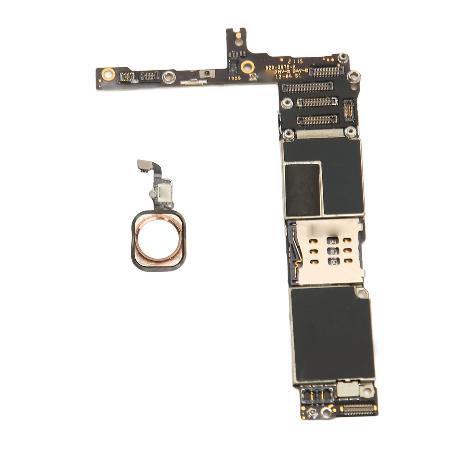 Replacement Cell Phone Motherboard Unlocked Logic Main Board With Touch ID Fingerprint DIY Phone Repairing Mainboard For IOS 6 Plus US Version Cell Phones Walmart