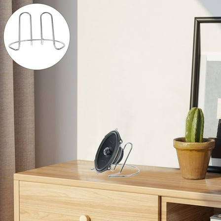 MLINS Heavy Duty Metal Speaker Stand for Cars Audio Universal for 3D Satellite Speakers Small Bookshelf Speakers 1 Set