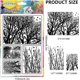 thumbnail image 2 of Sellos de silicona transparentes de gran tamaño con forma de pájaros para manualidades, álbumes de recortes, tarjetas y decoración en papel (6,3 × 4,3 pulgadas)., 2 of 9