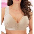thumbnail image 3 of Women's Push Up Bras Full Coverage Lace Pure Color Front Closure Nylon Sexy 1pc Bras & Bralettes Plus Size 26s, 3 of 5