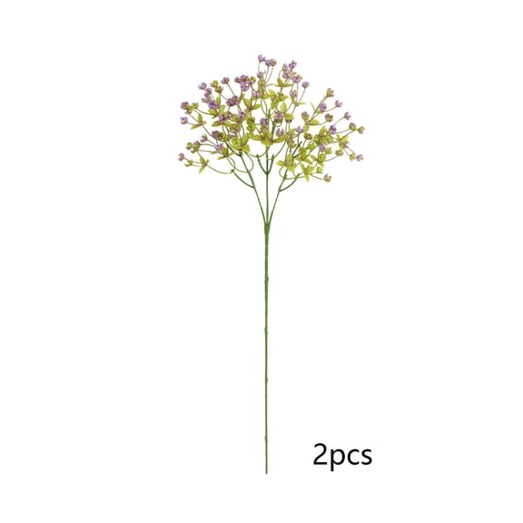 Mini Artificial Flower Bud Bouquet, Delicate Mini Artificial Flower Bud Bouquet, Compact Faux Floral Bundle, Vase Filler Decor for Home Office Wedding Tabletop Arrangement